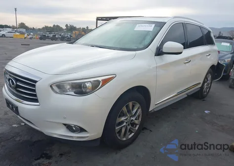 2013 Infiniti Jx35 from USA, damaged, VIN 5N1AL0MMXDC303523